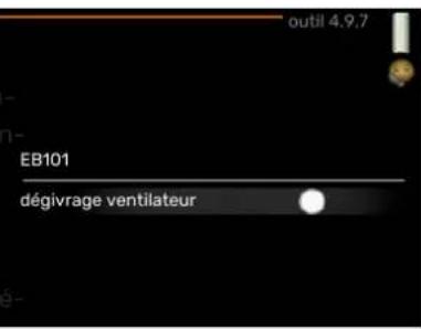 Nibe VVM 225 - MENU 4.9.7 - OUTILS - 1