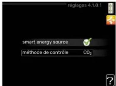 Nibe VVM 225 - MENU 4.1.8.1 - RÉGLAGES - 1