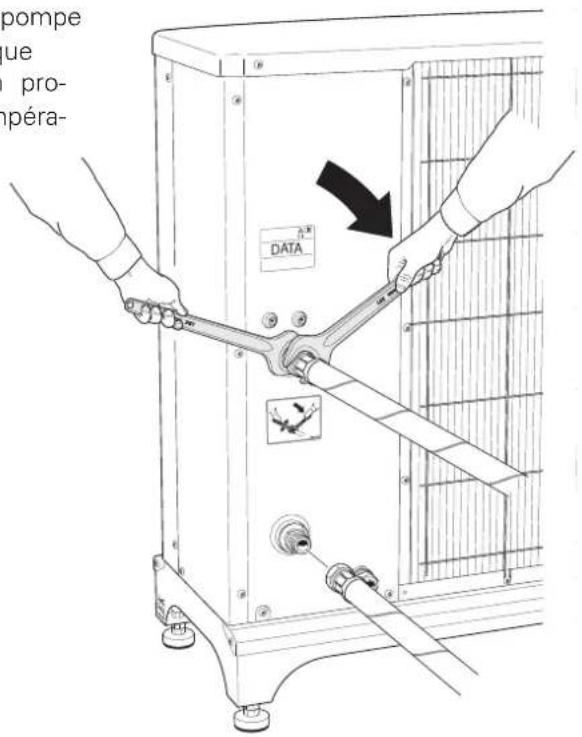 Nibe F20408 - Raccordements est hydrauliques exibles ree, - 1