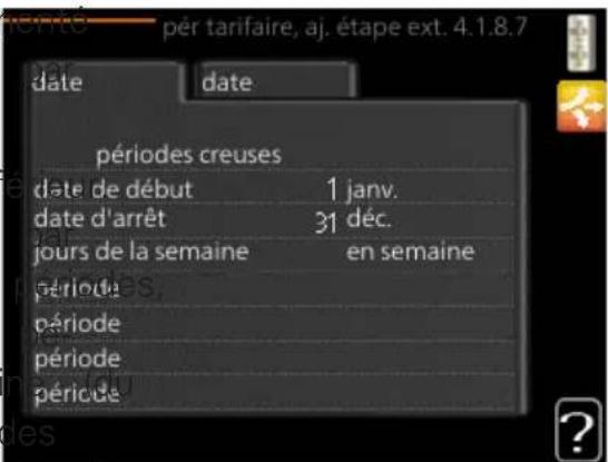 Nibe VVM 310 - PÉR TARIFAIRE, AJ. ÉTAPE EXT. - 1