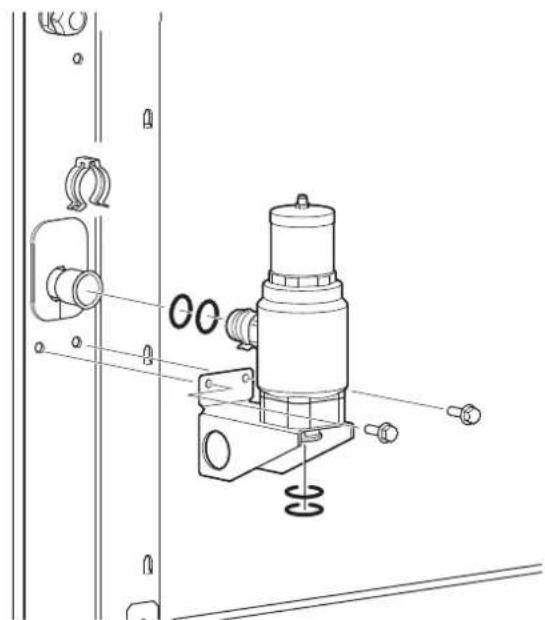 Nibe S21258 - Installation d'un séparateur de gaz automatique - 1