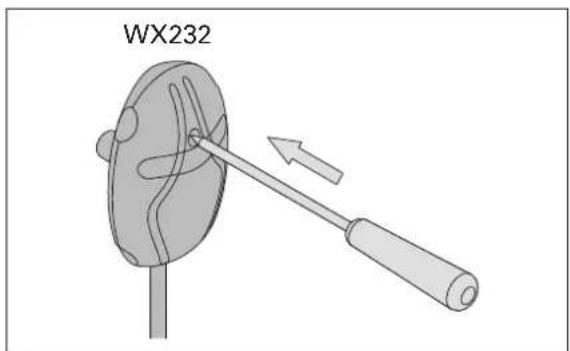 HARVIA Griffin CG170 - Installazione del sensore di temperatura WX325 (opzionale) - 5