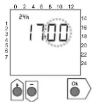 HARVIA Xenio C260 - Uhrzeit und Wochentag (Abb. 3) - 3