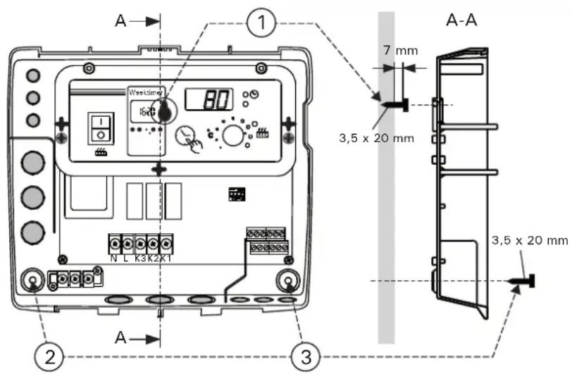HARVIA Xenio C260 - Wandbefestigung - 1