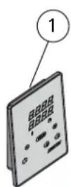 HARVIA Xenio CX170 - SPARE PARTS 4. ERSATZTEILE - 1