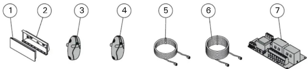 HARVIA Xafir CS170 - SPARE PARTS 4. ERSATZTEILE - 1