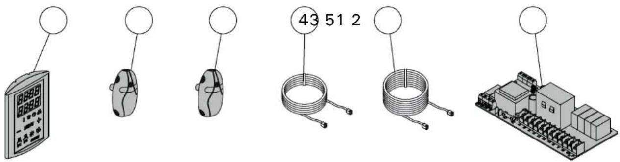 HARVIA Griffin CG110C - SPARE PARTS 4. ERSATZTEILE - 1