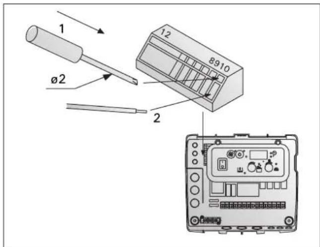 HARVIA C105S - Katte eemaldamine - 1