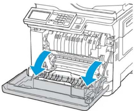 XEROX C315I - Incident papier derrière la porte A - 10