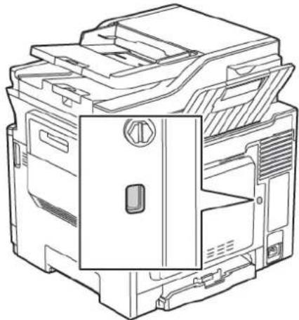 XEROX C315I - Emplacement du logement de sécurité - 1