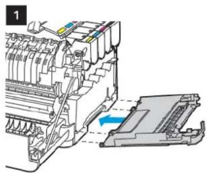XEROX C315I - Retirez le capot latéral droit. - 4
