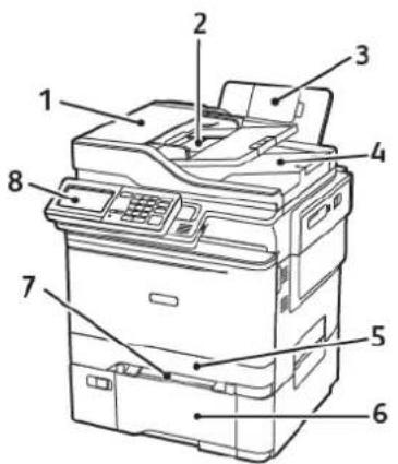 XEROX C315I - Configurations de l'imprimante - 3