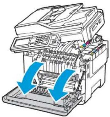 XEROX C315I - Ouvrez la porte A. - 2