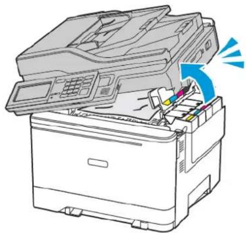 XEROX C315I - Incident papier dans le bac récepteur standard - 2