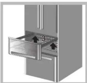 HOTPOINT E4D XC1 - Ukryta Polka* - 2