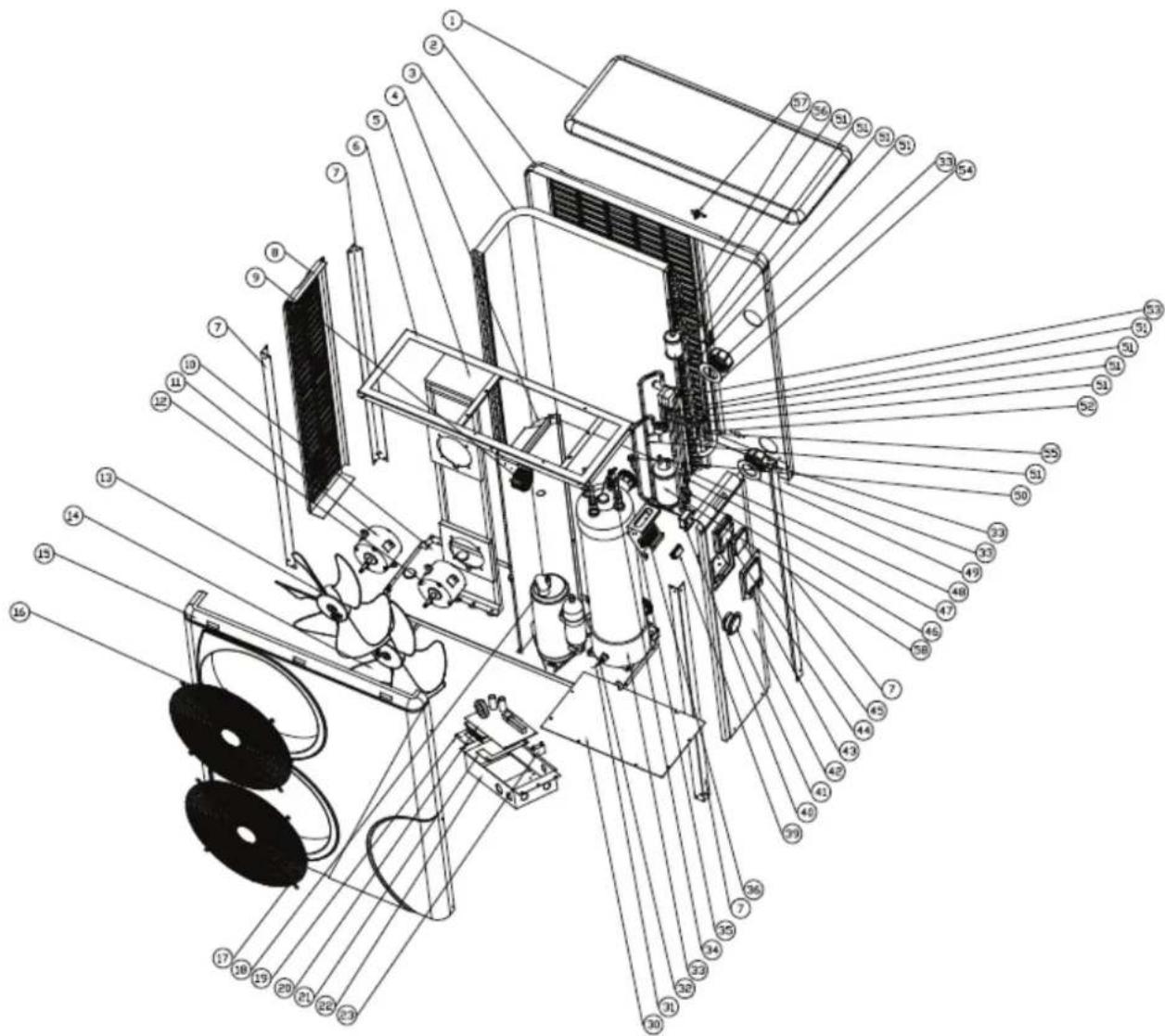 ASTRALPOOL ProElyo Inverter - Datas技术和 bombas de calor de piscina PRO-ELYO Inverter - 4