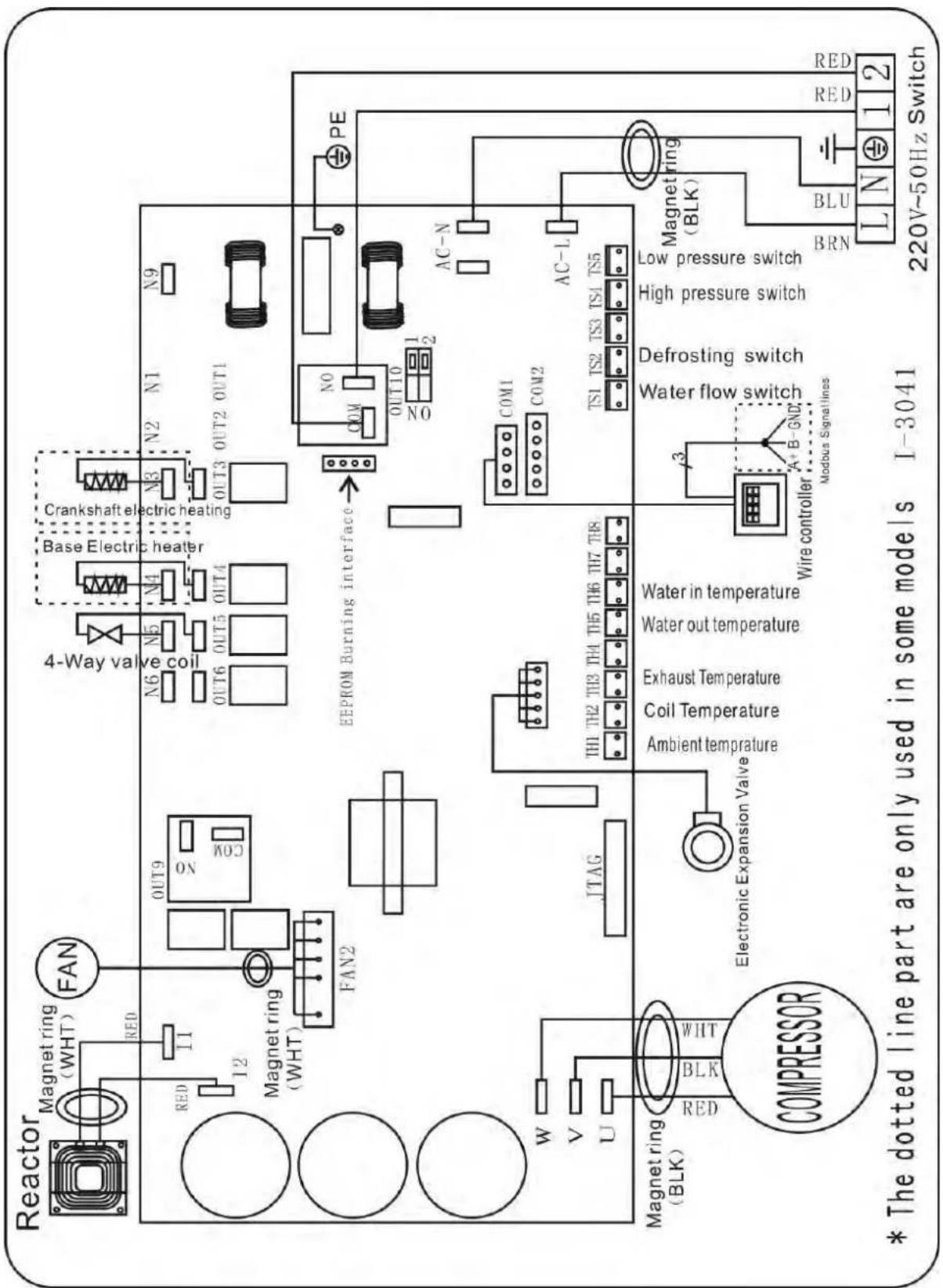 ASTRALPOOL Elyo Smart NN - 1 Esquema de cableado bomba de calor inverter - 1