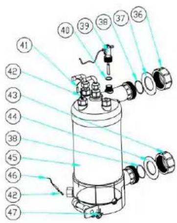 ASTRALPOOL Elyo Smart NN - Exploded Diagram - 2