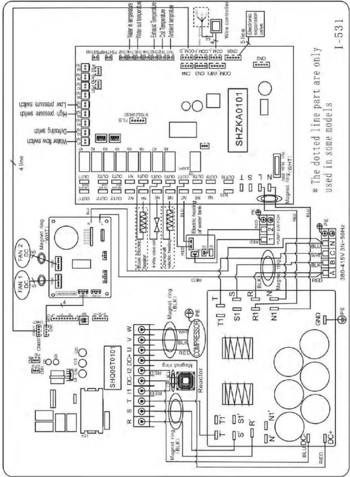 ASTRALPOOL Elyo Smart NN - Umrichter Schwimmbad Wärmepumpe Schaltplan - 1