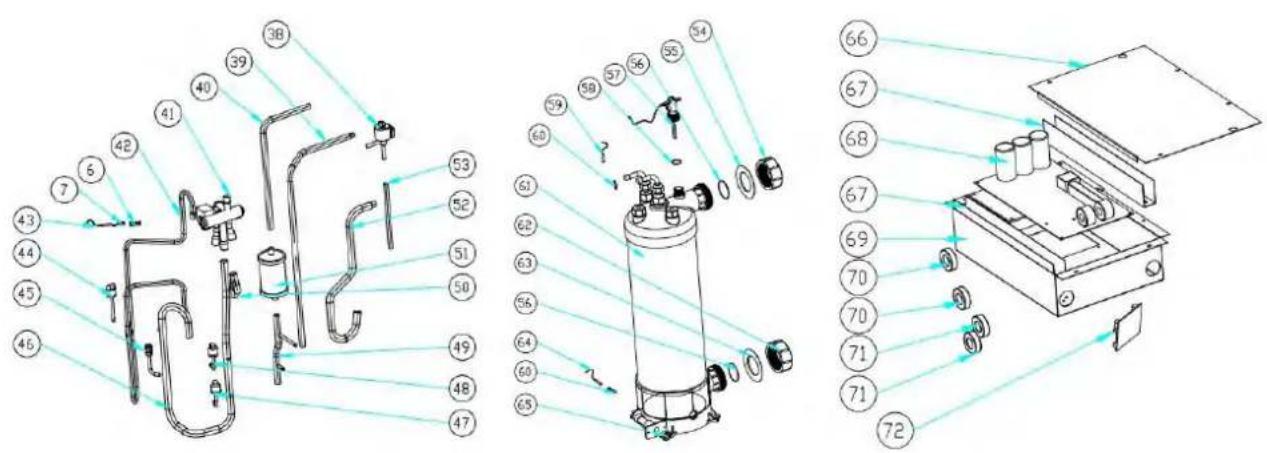 ASTRALPOOL Elyo Smart NN - Open geklapt diagram - 1
