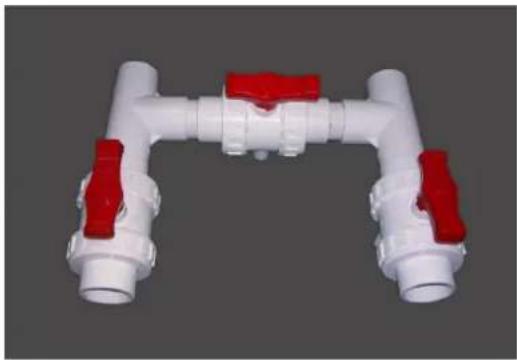 ASTRALPOOL Pro Elyo Touch - The By-Pass Kit (Not provided) - 1