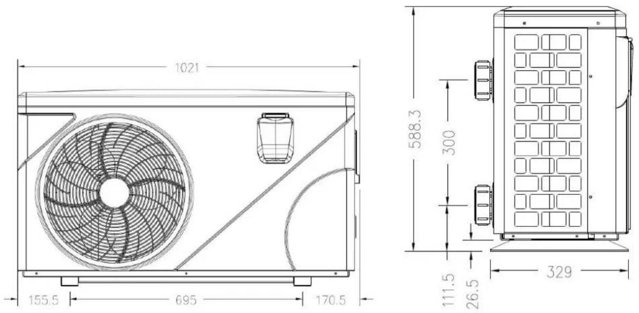 ASTRALPOOL Pro Elyo Touch - Dimension - 1
