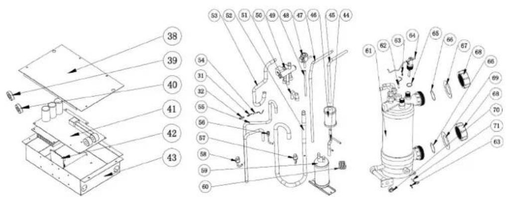 ASTRALPOOL Pro Elyo Touch - Exploderat diagram - 1