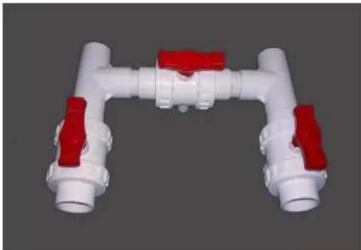 ASTRALPOOL Pro Elyo Touch - Le Kit By-Pass (option) - 1