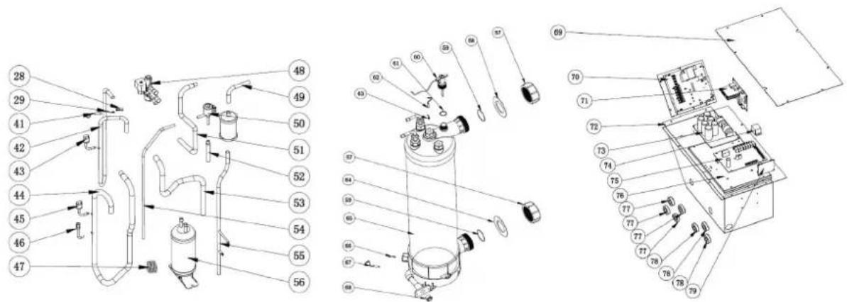 ASTRALPOOL Pro Elyo Touch - Open geklapt diagram - 1