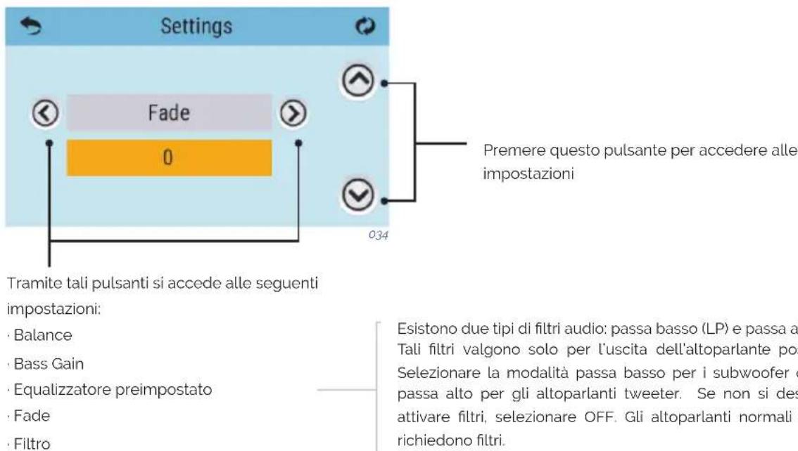 ASTRALPOOL Ocean 70 - REGOLAIZIONE DI IMPOSTAZIONI - 2