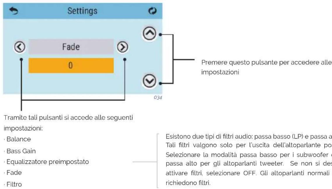 ASTRALPOOL Emotion E - REGOLAIZIONE DI IMPOSTAZIONI - 2