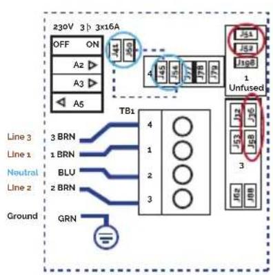 ASTRALPOOL Swimspa CRETA - LIGNE TRIPHASEE 400V - 4