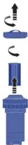 ASTRALPOOL Swimspa Dual - REINIGUNG DER FILTER-DRUCK: - 1