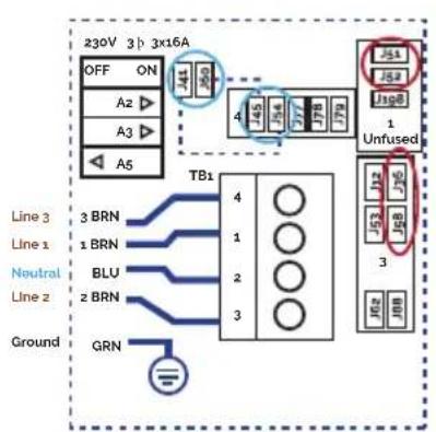 ASTRALPOOL Swimspa Dual - LIGNE TRIPHASÉE 400V - 4