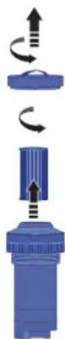 ASTRALPOOL Swimspa Dual - PULIZIA DEL FILTRO TELESCOPICO: - 2