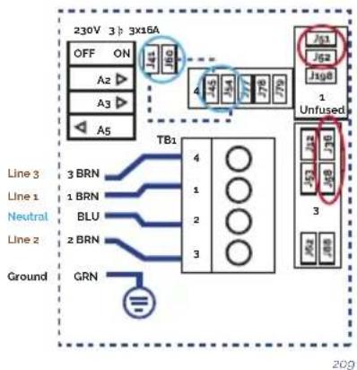 ASTRALPOOL Swimspa Méditerranea - Three-phase line 380V III BP21G1WL - 3
