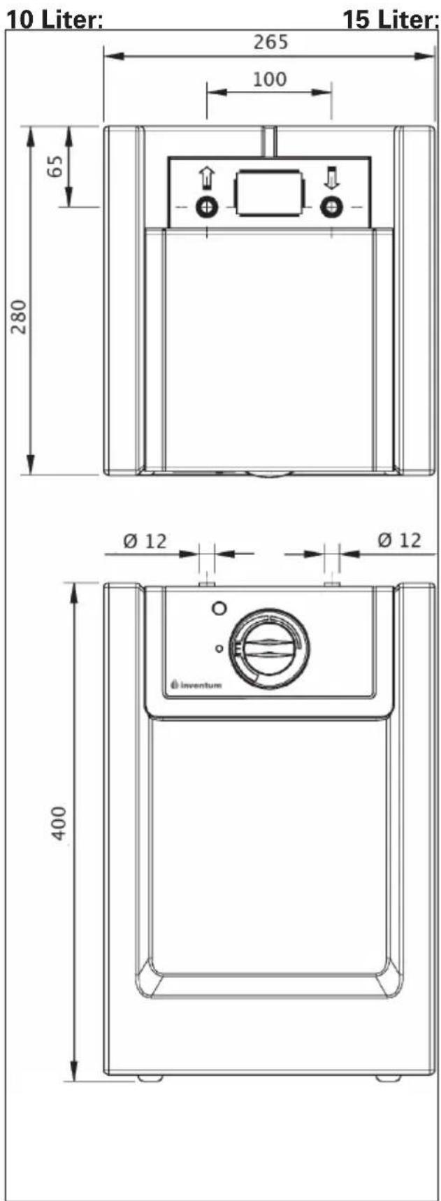 INVENTUM Q15 - Maatvoering: - 1