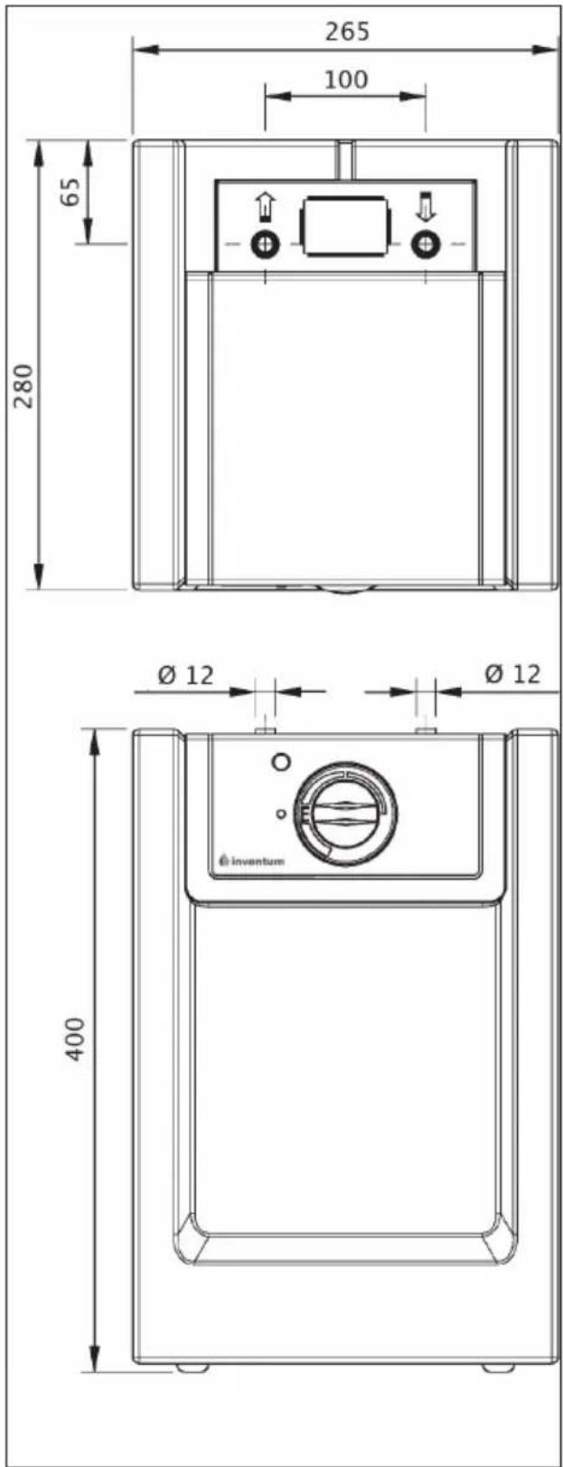 INVENTUM Q15 - Croquis coté: - 1