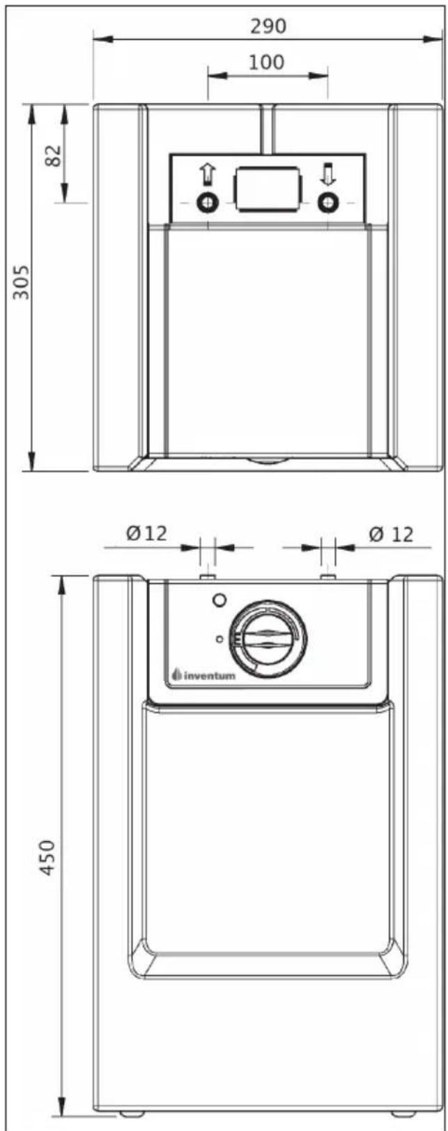 INVENTUM Q15 - Croquis coté: - 2