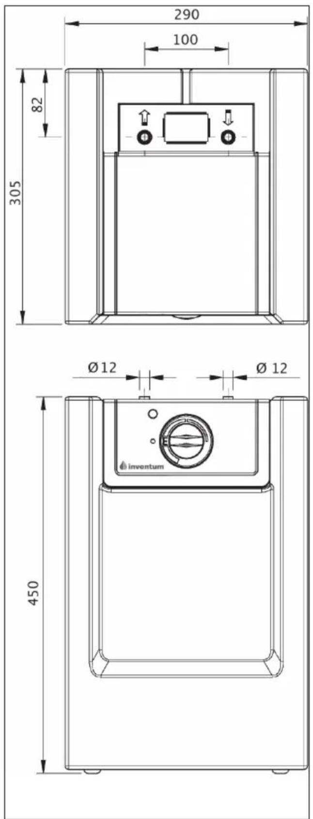 INVENTUM Q15 - Maatvoering: - 2