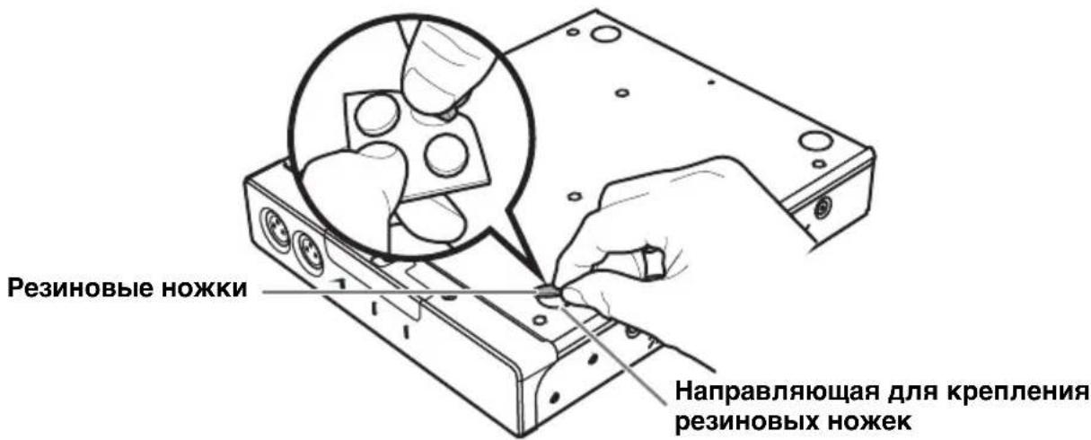 YAMAHA RMCR - ①Направляющие для крепления резиновых ножек - 1