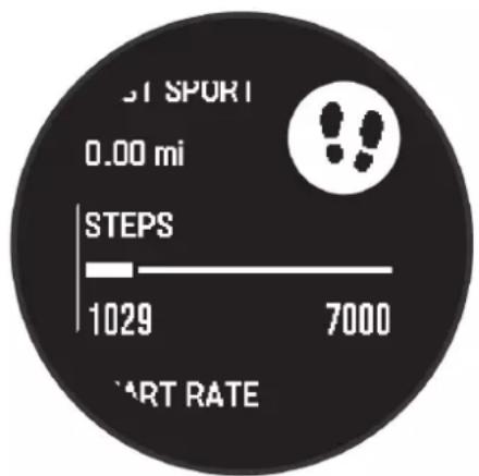 GARMIN Instinct 2S Solar - Appuyez sur UP ou DOWN. - 1