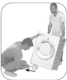 BEKO WTV7722XBS1 - Verpakkingsversteviging verwijderen - 1