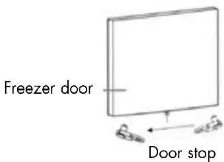 Veripart VPKVC144W - REVERSING THE DOOR SWING - 6