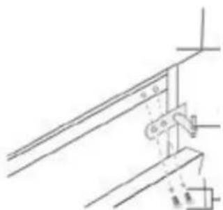 Veripart VPKVC144W - De draairichting van de deur omkeren - 2