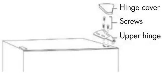 Veripart VPKVC144W - REVERSING THE DOOR SWING - 1