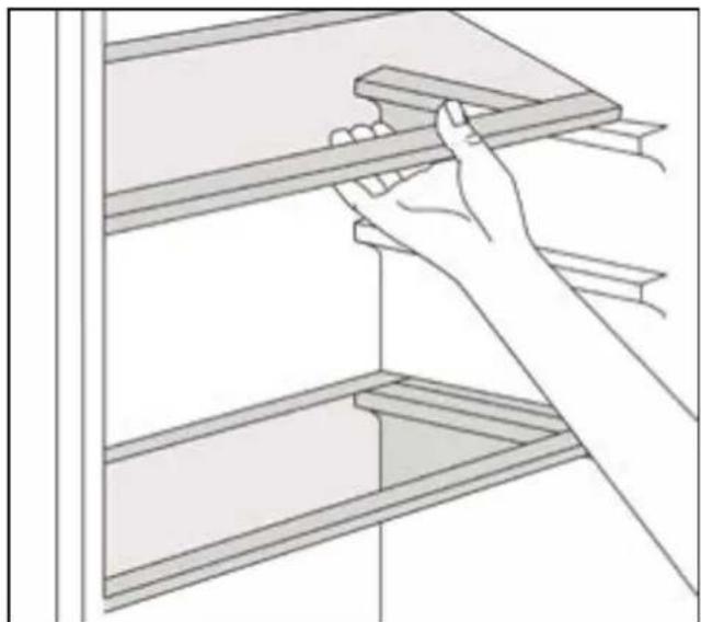 Veripart VPKVC144W - Plateaux / bacs de portes amovibles - 1