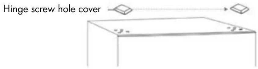 Veripart VPKVC144W - REVERSING THE DOOR SWING - 12