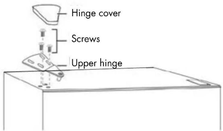 Veripart VPKVC144W - REVERSING THE DOOR SWING - 13