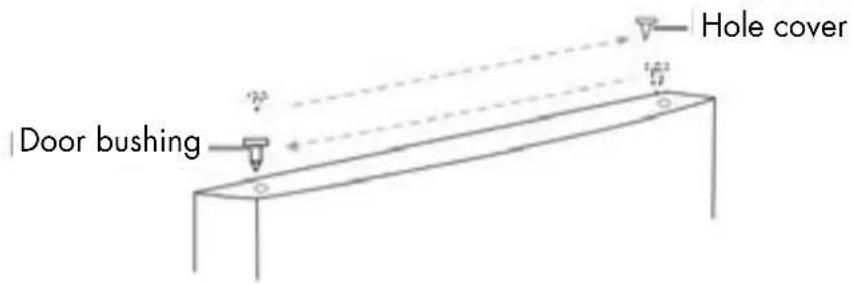 Veripart VPKVC144W - REVERSING THE DOOR SWING - 11